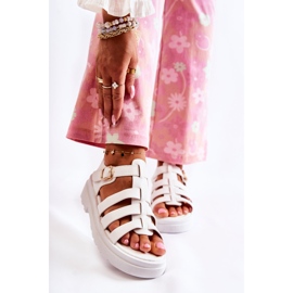 PG1 Fashionable Sandals With White Malien Straps 1