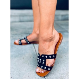 Lime Black women's slippers 1 Lime Black women's slippers 1