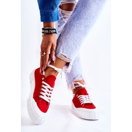 Women's Sneakers On The Red Comes Platform 2