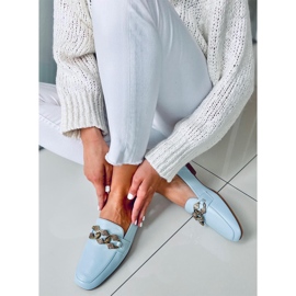 Mallow Blue women's loafers 1