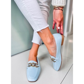 Mallow Blue women's loafers 2