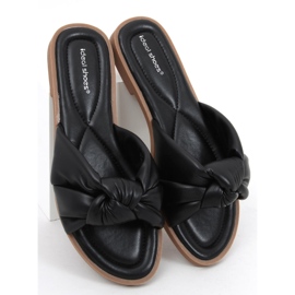 Women's Sally Black slippers 1 Women's Sally Black slippers 1