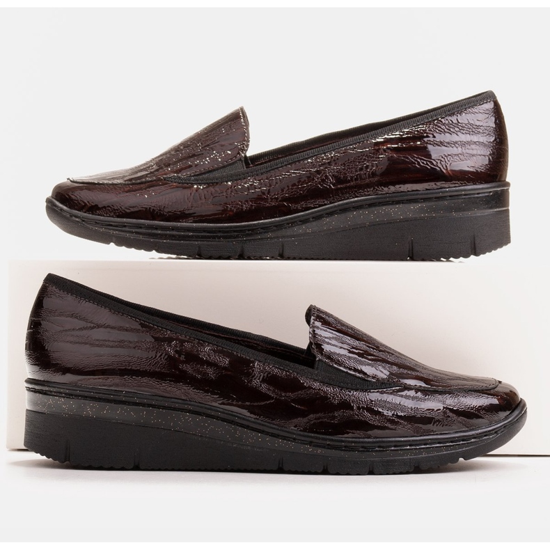 Radoskór Comfortable brown women's shoes for a wider foot 1 Radoskór Comfortable brown women's shoes for a wider foot 1