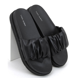 Atissa Black women's slippers 1