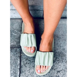 Atissa Green women's slippers 2