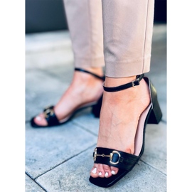 Ksenia Black high-heeled sandals 1