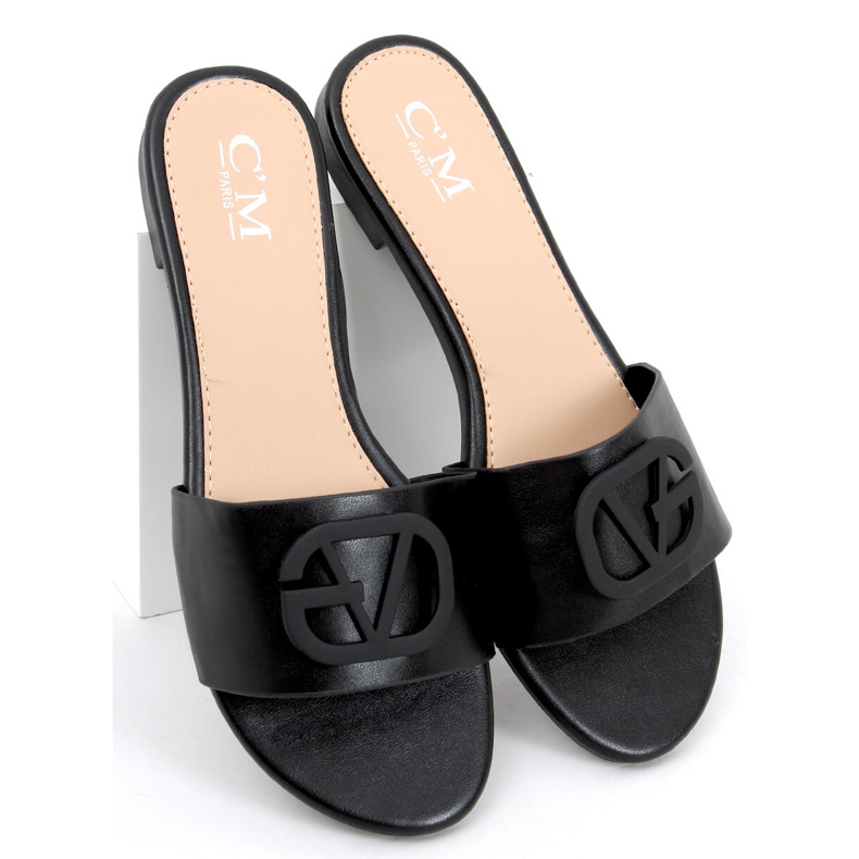 Scilla Black women's slippers 2