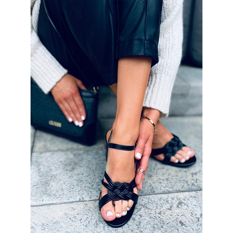 Jessa Black high-heeled sandals 2