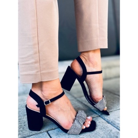 Sandals on high heels Dash Black 2