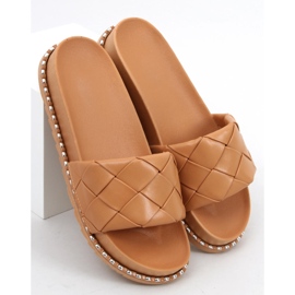 Sunny Khaki women's slippers beige 2