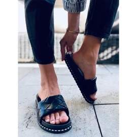 Sunny Black women's slippers 1