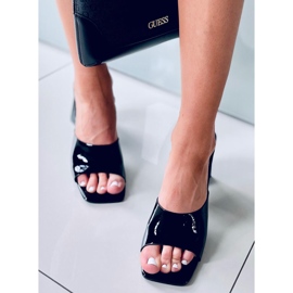 Meryl Black heeled sandals 2