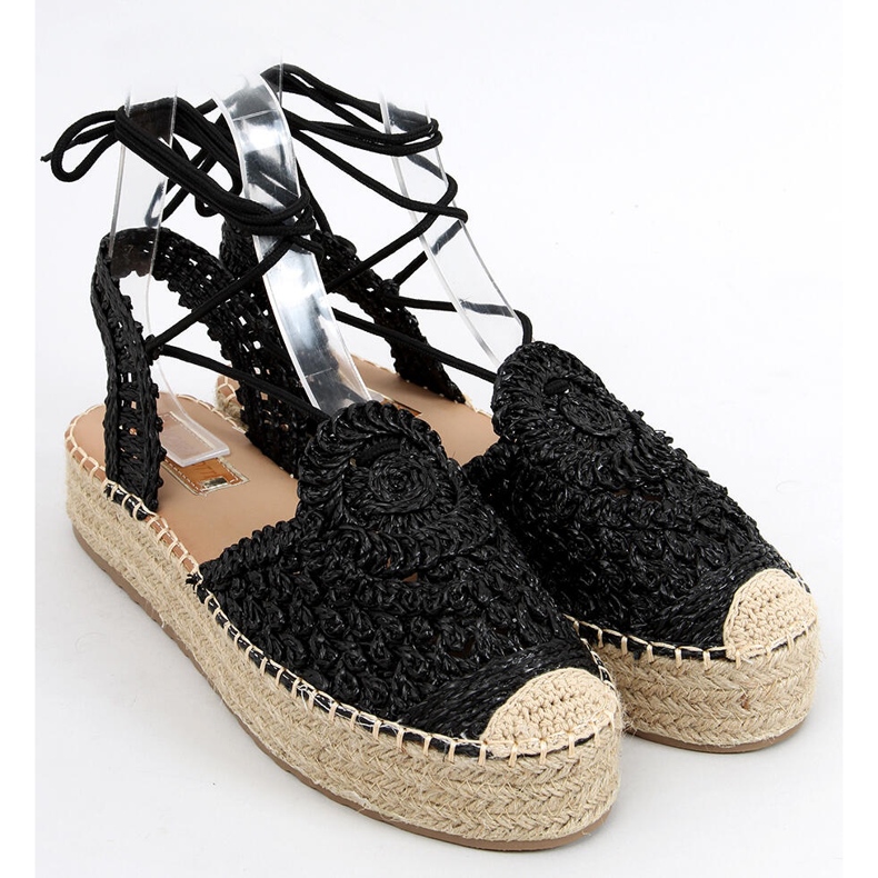 Kalista Black women's espadrilles 1