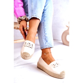 FB2 Classic Espadrilles On Beige Julianne Platform 3