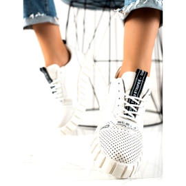 ARTIKER White Fashion Leather Shoes 2