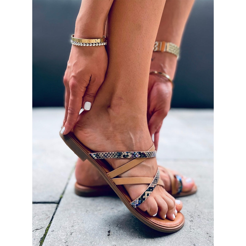 Nigella Beige women's slippers 2