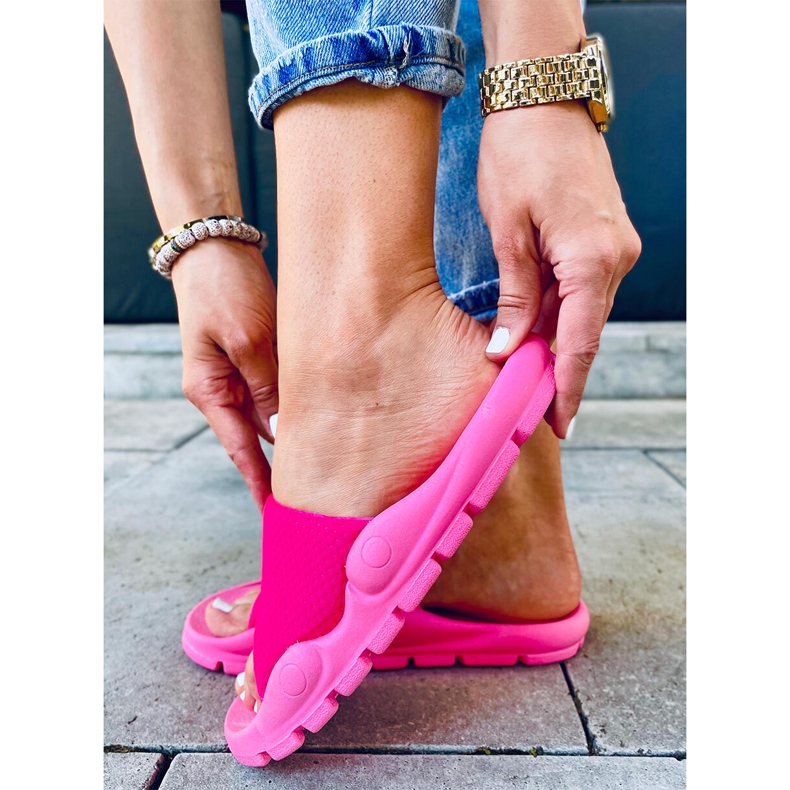 Women's Wind Fuchsia slippers pink 2