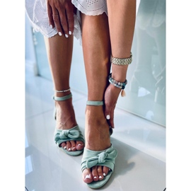 Giselle Green high-heeled sandals 1