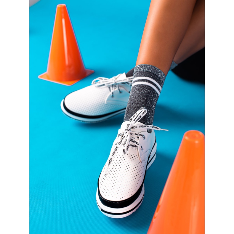 ARTIKER Leather Fashion shoes white black 1