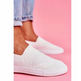 Women's White Sneakers Slip-on Sneakers Big Star FF274A608 4
