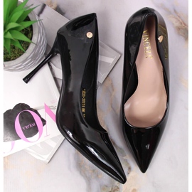 Black Vinceza stiletto pumps 1