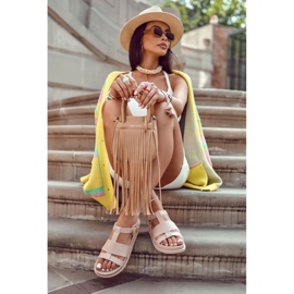 Tessy Light Pink Sandals On The Platform 2