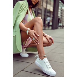 PS1 Women's Sneakers On The Platform White Comes 9