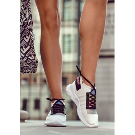 Women's Sport Shoes Slip-on Sneakers White Klayra 1