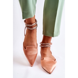 WS1 Women's Sandals With Toe In Pink Amisha Spitz 1