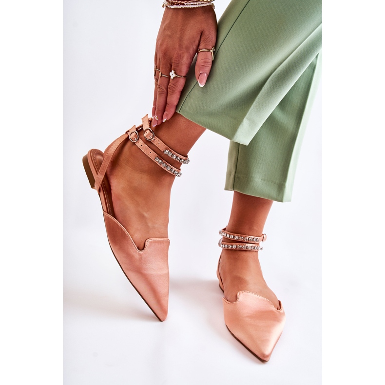 WS1 Women's Sandals With Toe In Pink Amisha Spitz 2