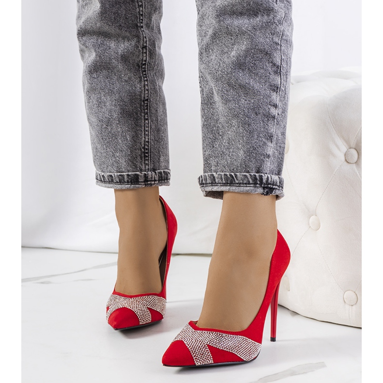 BM Steven's red high heels 1