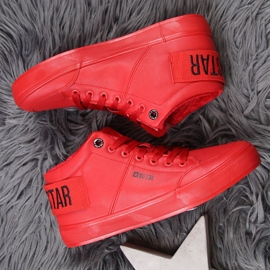 Red insulated sneakers Big Star EE274354 2