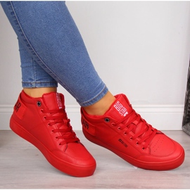 Red insulated sneakers Big Star EE274354 1 Red insulated sneakers Big Star EE274354 1