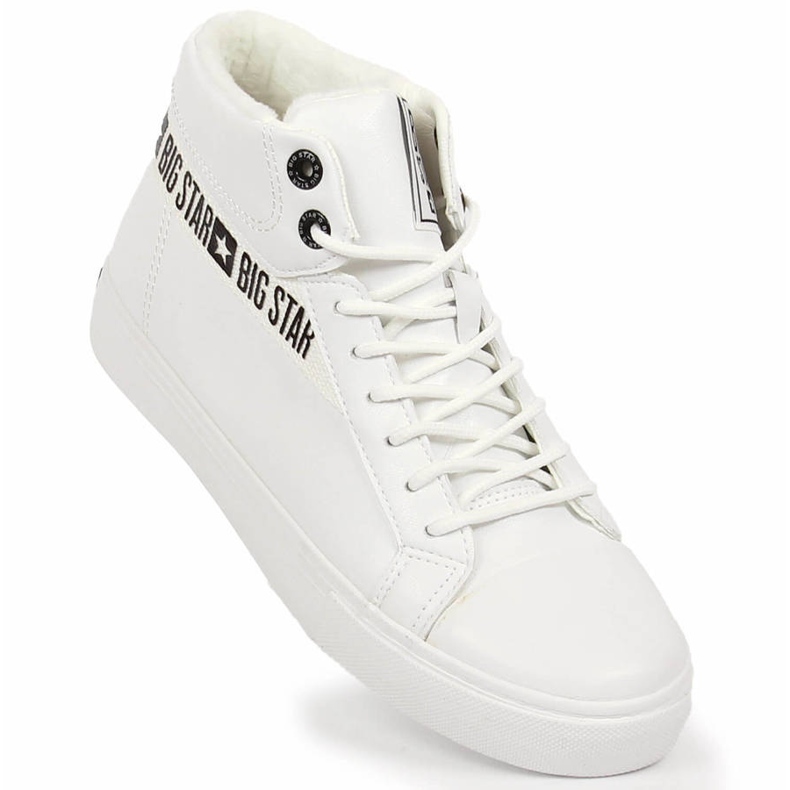 White high-top sneakers Big Star EE274356 1 White high-top sneakers Big Star EE274356 1
