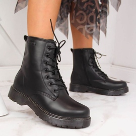 Black insulated boots Big Star W II274105 2