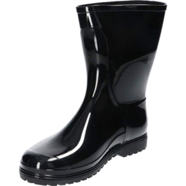 Lacquered Black Women's Galoshes American Club KAL17 / 22 1