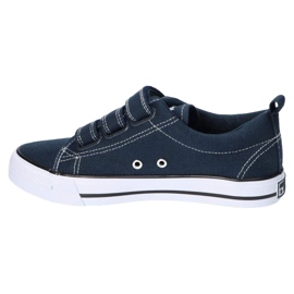 American Club LH59 / 22 navy blue velcro sneakers 3