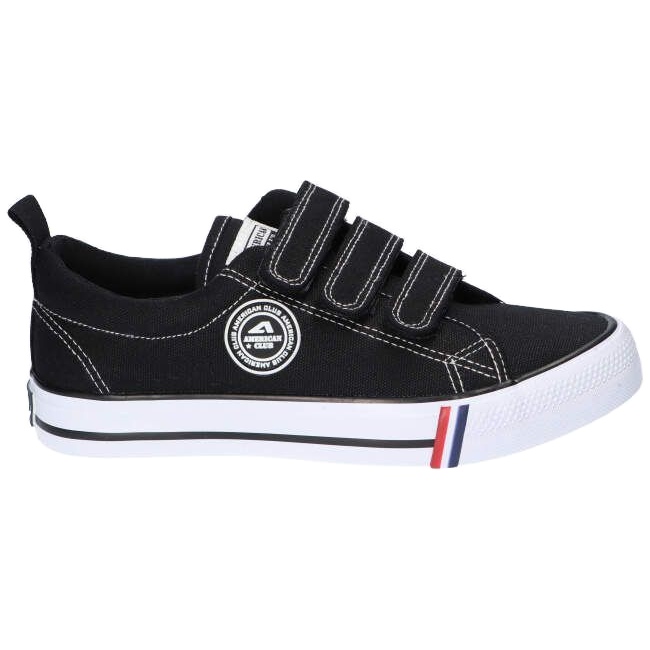 American Club Black American LH60 / 22 Velcro Sneakers 5