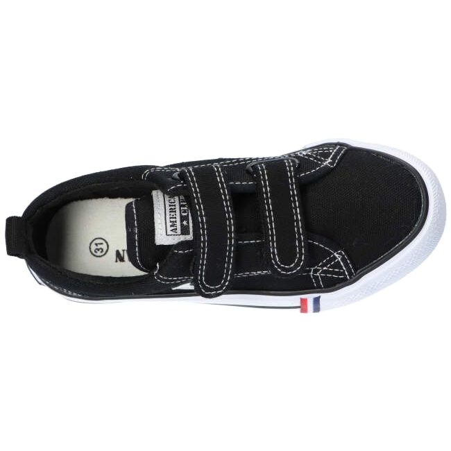 American Club Black American LH60 / 22 Velcro Sneakers 4