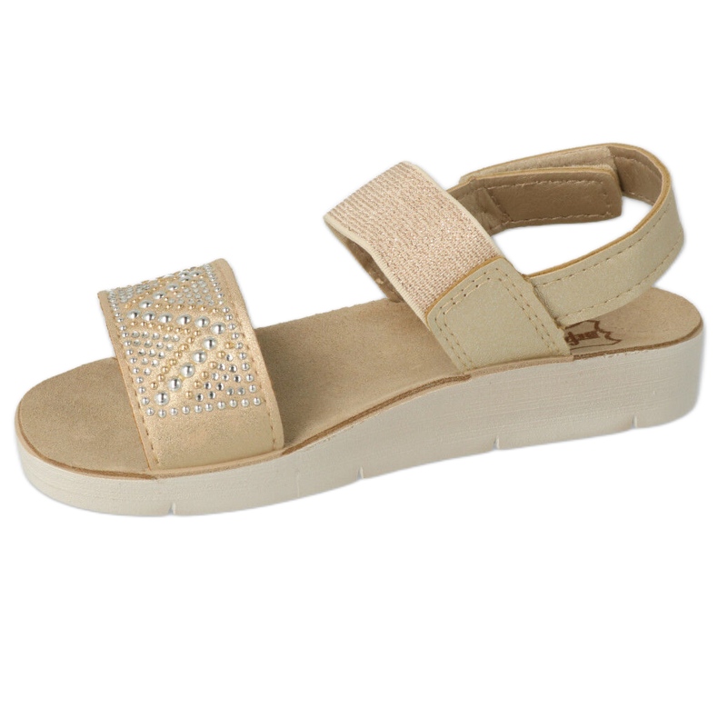 Befado Girls' Sandals Shiny Gold 068Y002 golden 4 Befado Girls' Sandals Shiny Gold 068Y002 golden 4