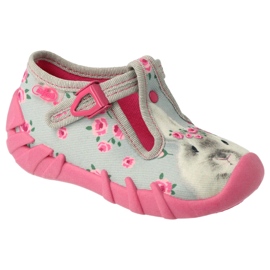 Befado children's shoes 110P425 pink grey 2