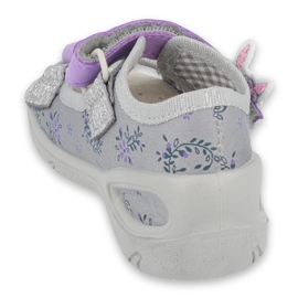Befado children's shoes pu 065P150 violet grey 2
