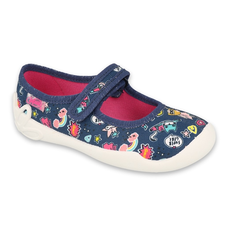 Befado children's shoes 114Y482 navy blue multicolored 4