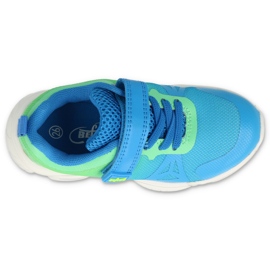 Befado colored youth shoes 516Q121 blue yellow 3