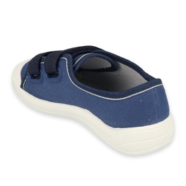 Befado children's shoes 672X076 navy blue blue 2