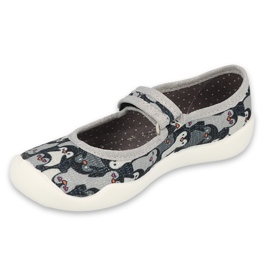 Befado children's shoes 114X463 silver grey 1
