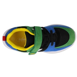 Befado children's shoes 516Y133 black blue green 3