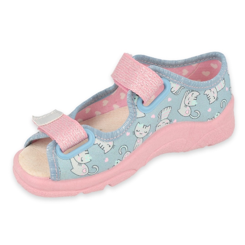 Befado children's shoes 869X167 blue pink grey 1