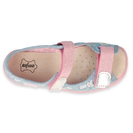 Befado children's shoes 869X167 blue pink grey 3