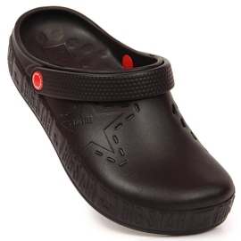 Black Kroks black children's slippers Big Star II375001 1